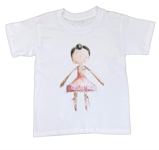 Made by Leah T-Shirt Red White