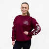 RAD 'DANCE' Sweat Burgundy