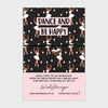 Dance & Be Happy Wish Bracelet