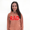 RAD Hoodie Dusty Pink