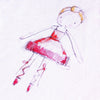 Made by Leah T-Shirt Girl Blonde Print