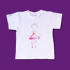 Made by Leah T-Shirt Girl Blonde Print