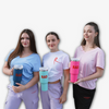 Organic V-neck T-shirt CottonPink