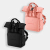 Recycled Mini Twin Handle Roll Top Backpack