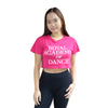 RAD Logo Cropped T-Shirt Fuchsia