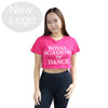 RAD Logo Cropped T-Shirt Fuchsia