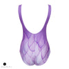 Somefish Bodysuit Leotard Purple