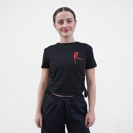 Arbq Ruched Crop Top
