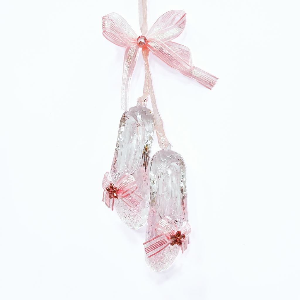 Acrylic Ribbon Shoes