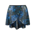Velvet Rose- Ayla Wrap Skirt Blue Flowers