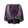 Velvet Rose- Ayla Wrap Skirt Purple Flowers