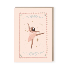  Arabesque Ballerina Card