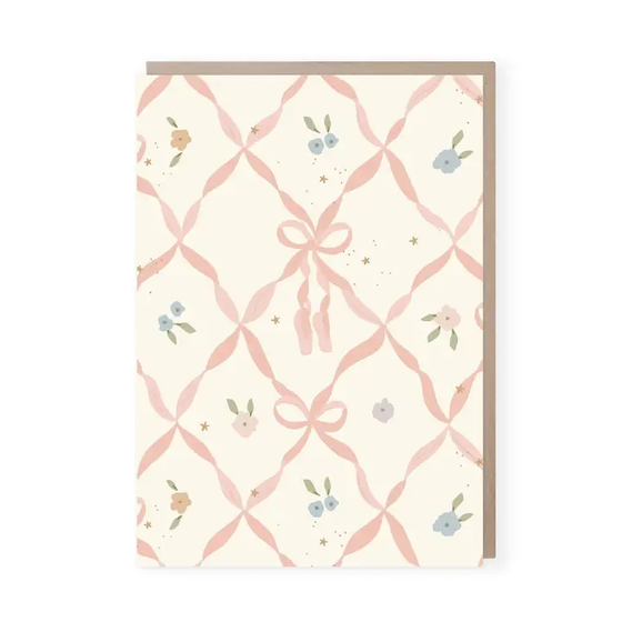 Pair of Ballet Shoes Card