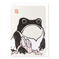 Ballet Pointe Ezen Frog Card