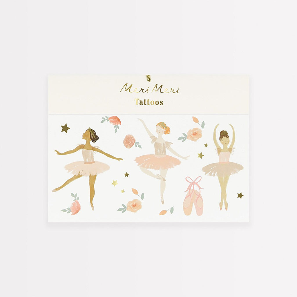 Ballet Temporary Tattoos