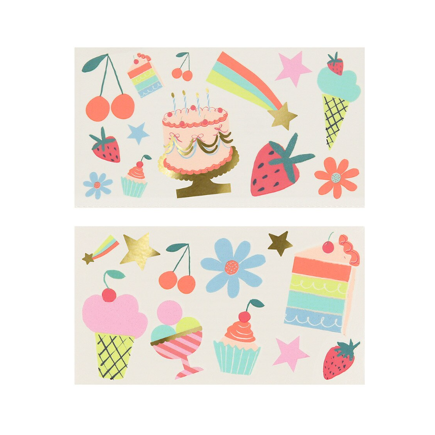 Birthday Temporary Tattoos