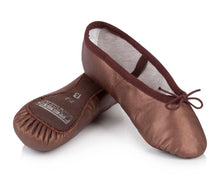  Freed 'Aspire' Childs Leather Ballet Shoe Brown
