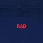 Navy Callie leotard is the official RAD vocational grade female ballet uniform, blending a professional balletcore aesthetic with sustainable dancewear standards. Crafted from eco-friendly ECONYL recycled fabric, the camisole features elegant mesh overlay panels and knot ruches. This regulation wear offers a modern silhouette and breathable comfort.