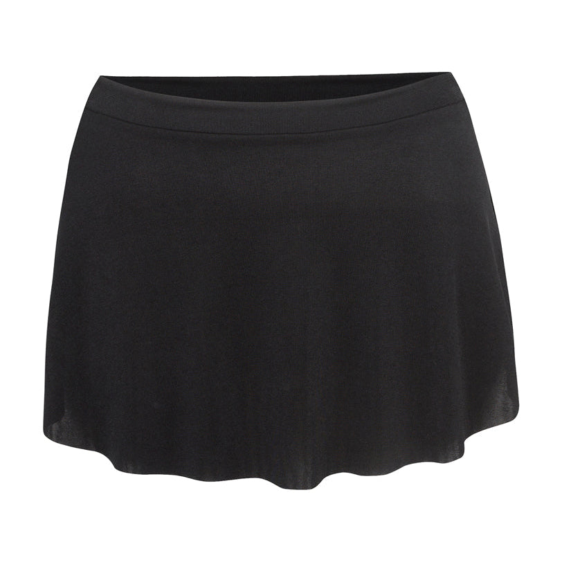 Black Cassia circular skirt is the official RAD regulation dancewear for Grade 6 and above, embodying balletcore aesthetic. Designed for a professional silhouette, this high-performance piece offers breathable comfort and fluid movement. As a staple of sustainable dancewear, its lightweight, eco-friendly design provides a modern silhouette for vocational exams, blending tradition with modern high-performance standards.