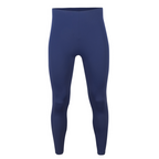 Official RAD regulation uniform: Freed of London Cedar navy fitted tights for all grades. These sustainable male ballet tights use ECONYL regenerated nylon, meeting new eco-friendly dancewear trends. Featuring a narrow elasticated waist, this grey regulation exam wear provides a professional silhouette for Royal Academy of Dance examinations. Breathable recycled fabric ensures comfort and durability for male ballet uniform requirements.