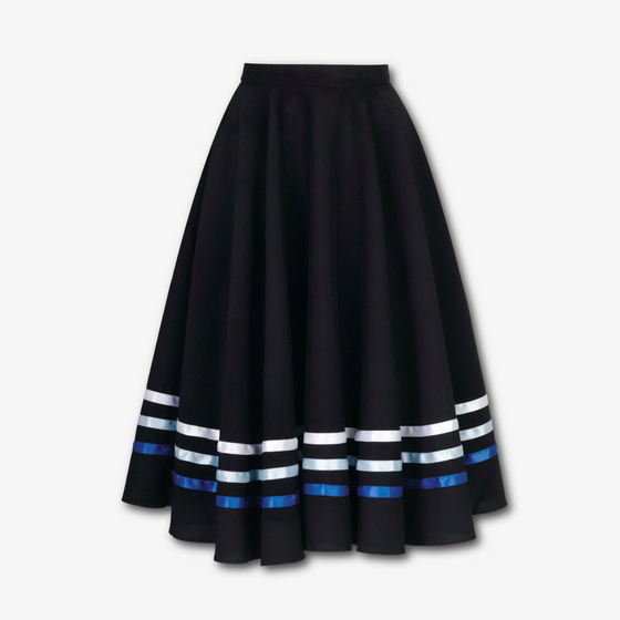 Character Skirt Blue,White,Pale blue(waist from 68cm)