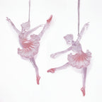 Clear Pink Acrylic Ballerina