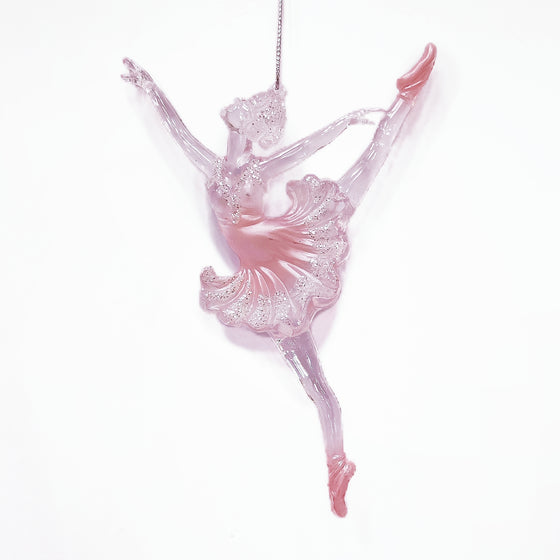 Clear Pink Acrylic Ballerina