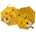 Kids Colour Changing Umbrella - Leopard