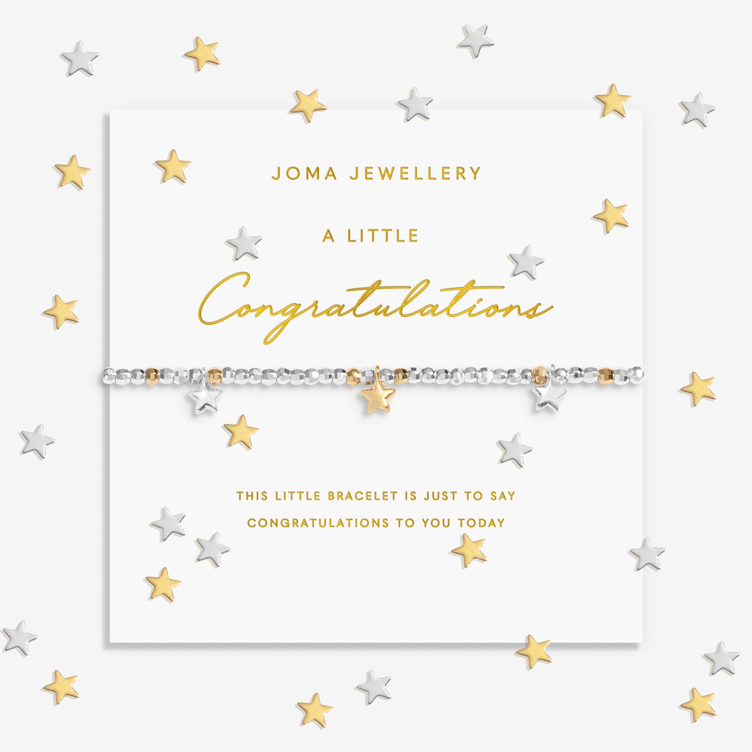 Confetti Congratulations Bracelet