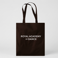 Contrasting Logo Tote Brown