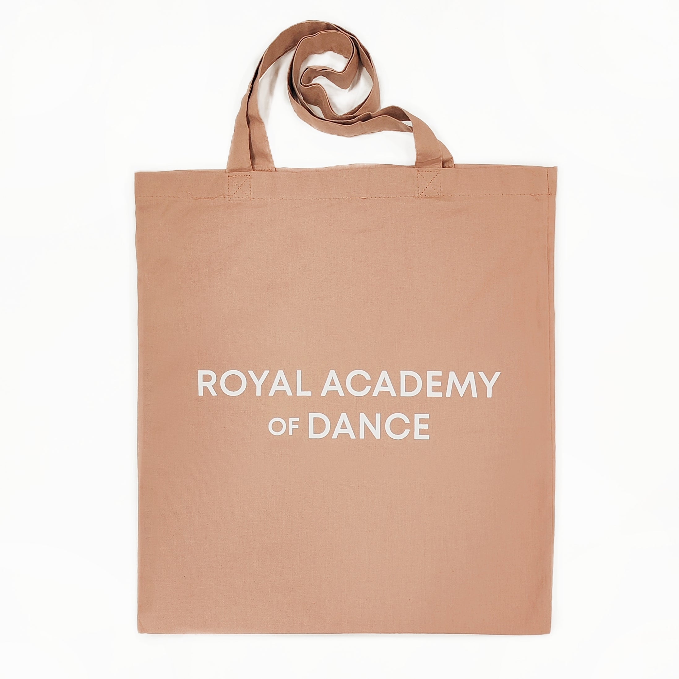 Contrasting Logo Tote Caramel