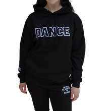  'Dance' Embroidered Hoodie Black