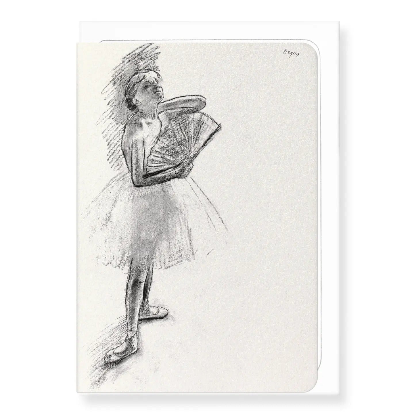 Dancer With A Fan (1880) Card
