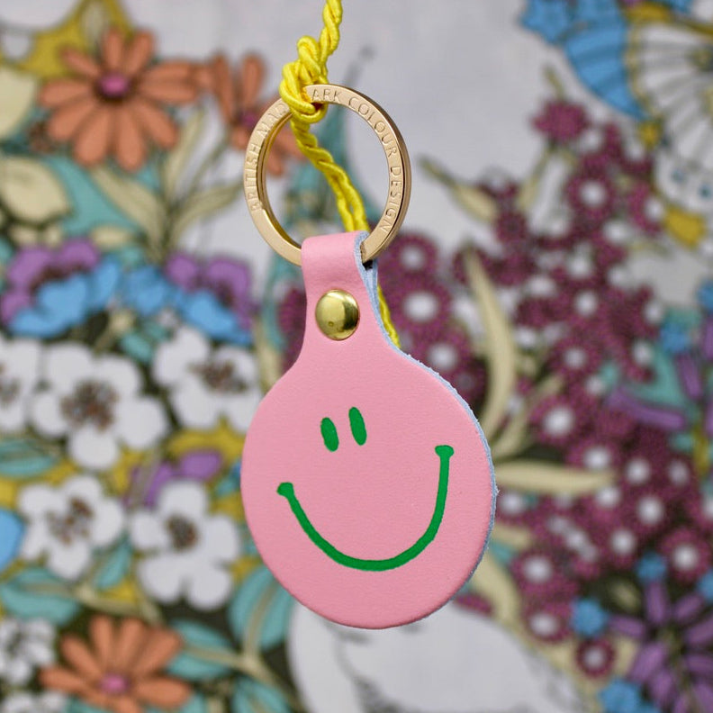 Feeling Lush Smiley Key Fob