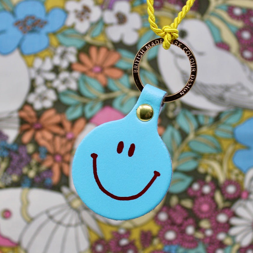 Feeling Lush Smiley Key Fob