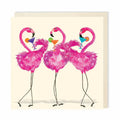 Flamingo Party Card