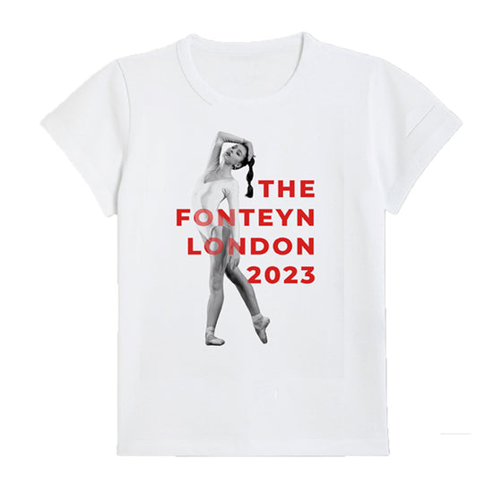 Girls Classic Fonteyn T-shirt White