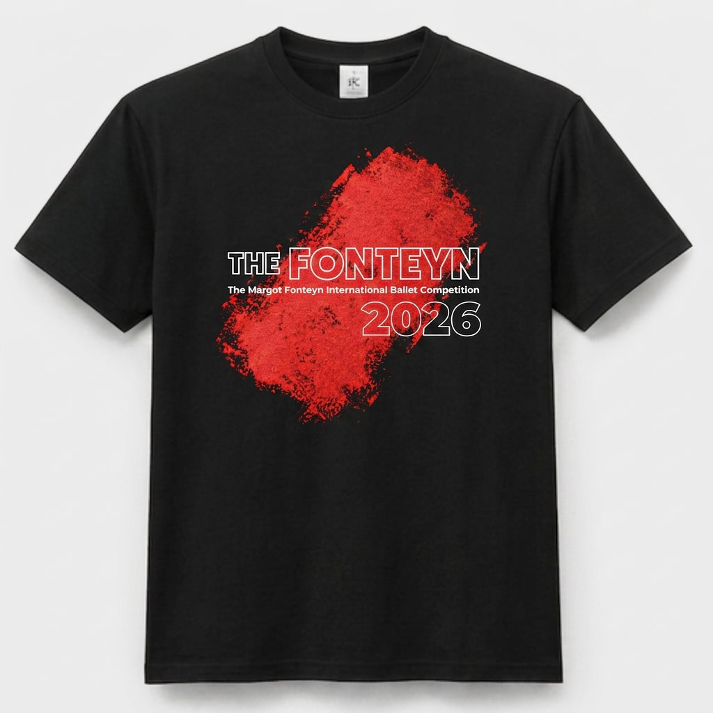 Fonteyn 2026 Adult T-shirt Black