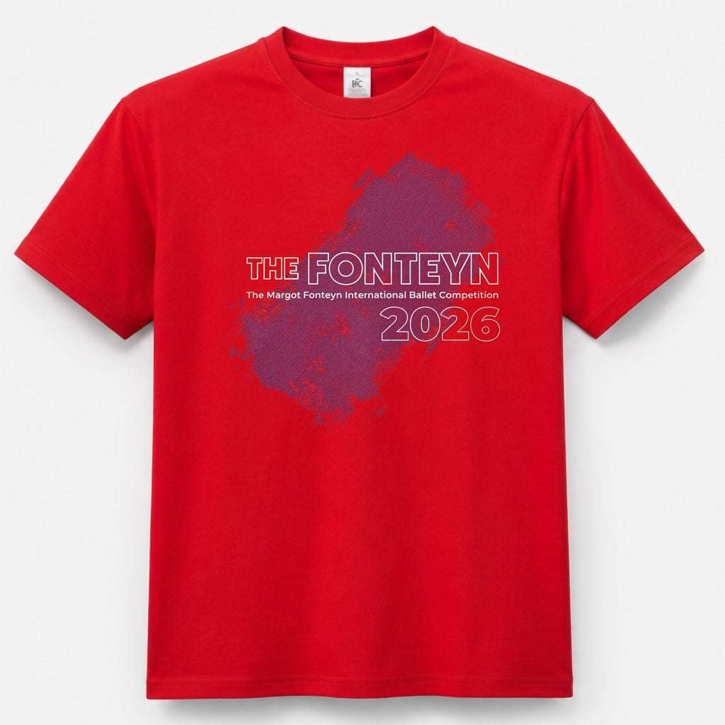 Fonteyn 2026 Adult T-shirt Red