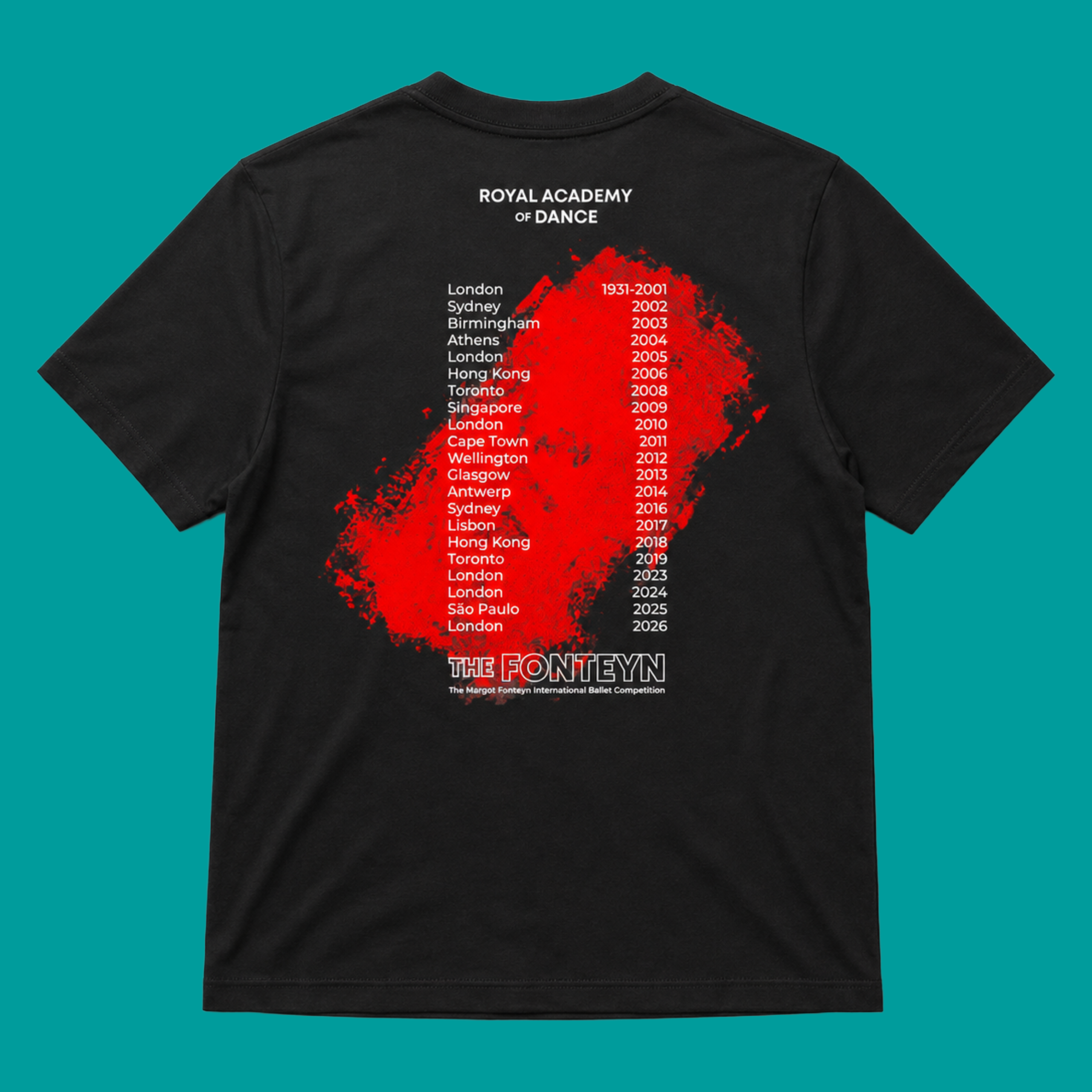 Fonteyn 2026 Kids T-shirt Black