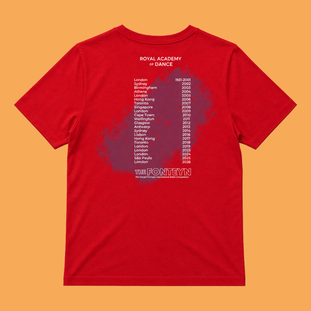 Fonteyn 2026 Kids T-shirt Red