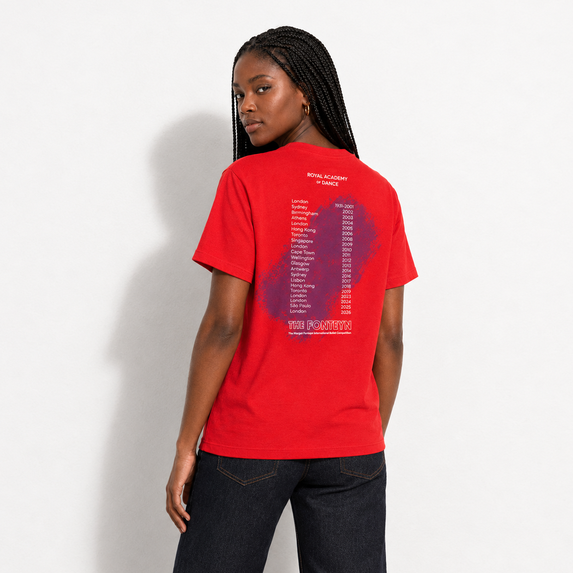 Fonteyn 2026 Adult T-shirt Red