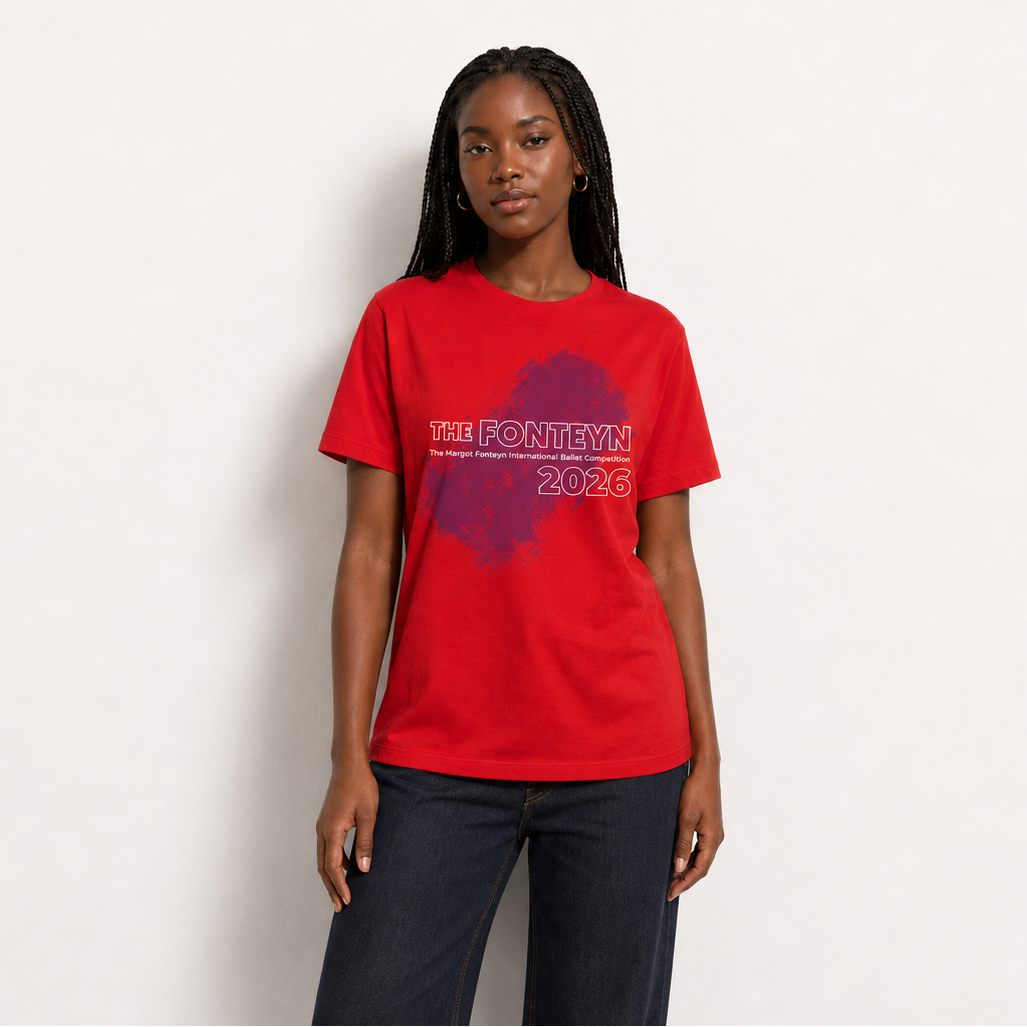 Fonteyn 2026 Adult T-shirt Red