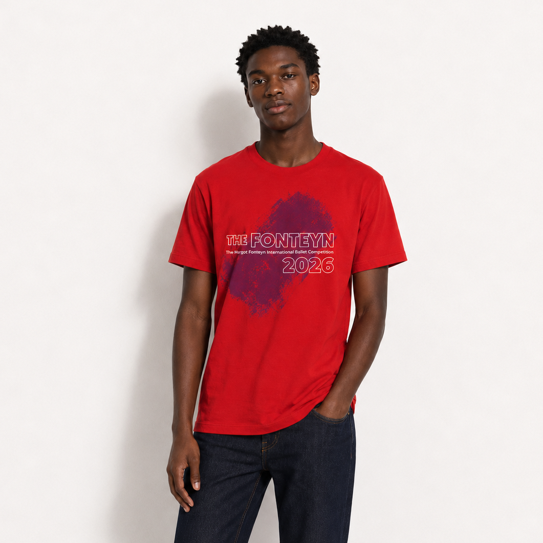 Fonteyn 2026 Adult T-shirt Red