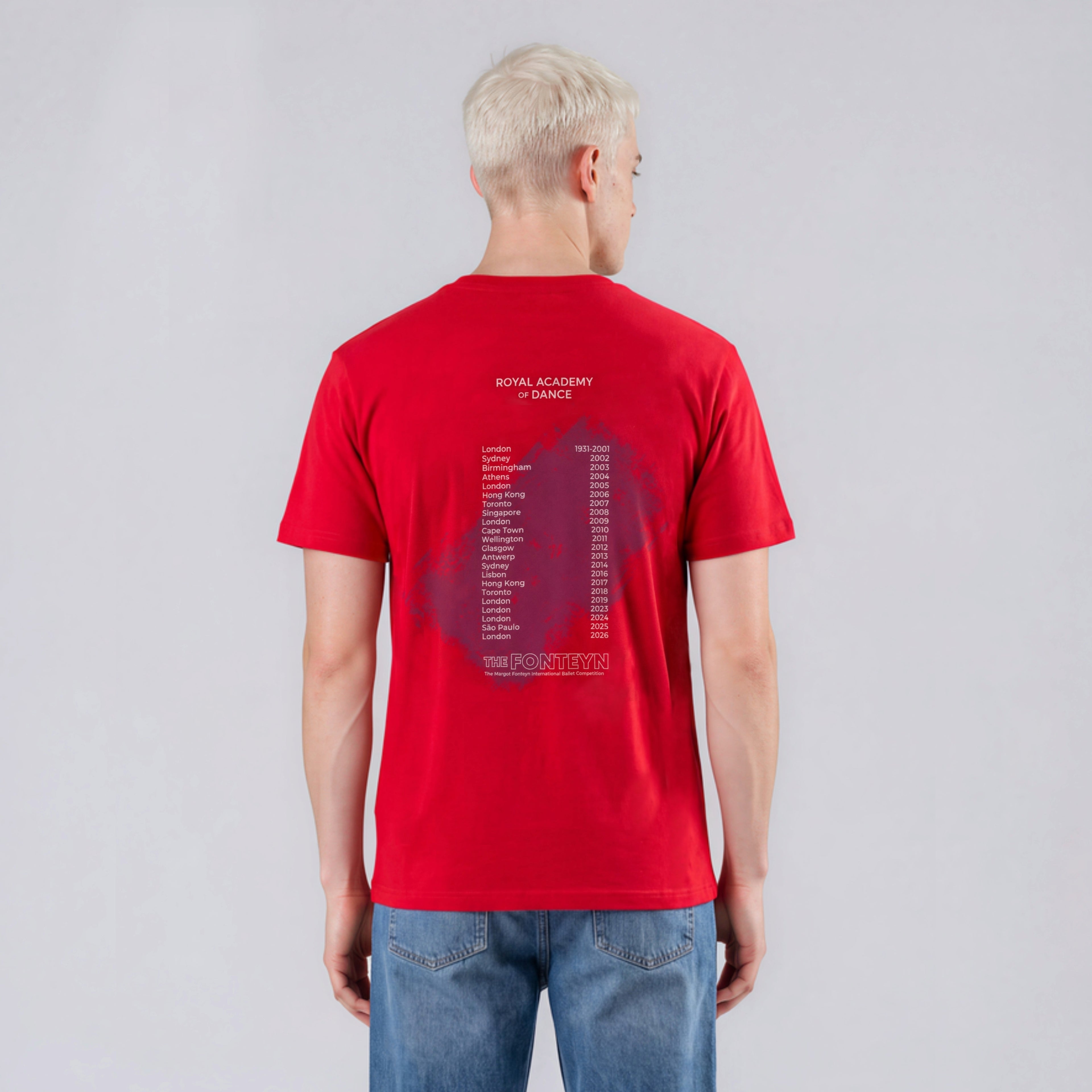 Fonteyn 2026 Adult T-shirt Red