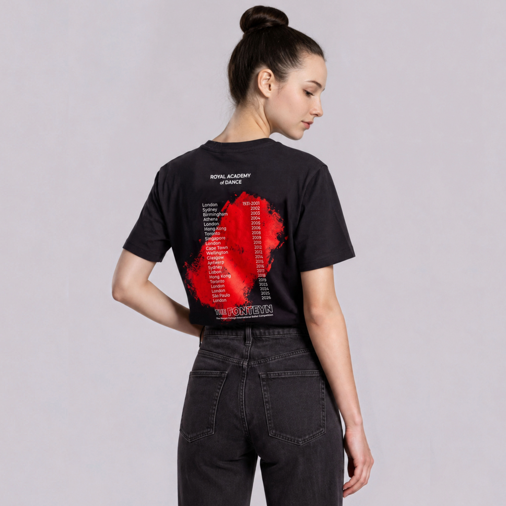Fonteyn 2026 Adult T-shirt Black