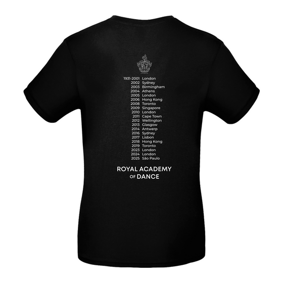 Fonteyn T-shirt 2025 Black