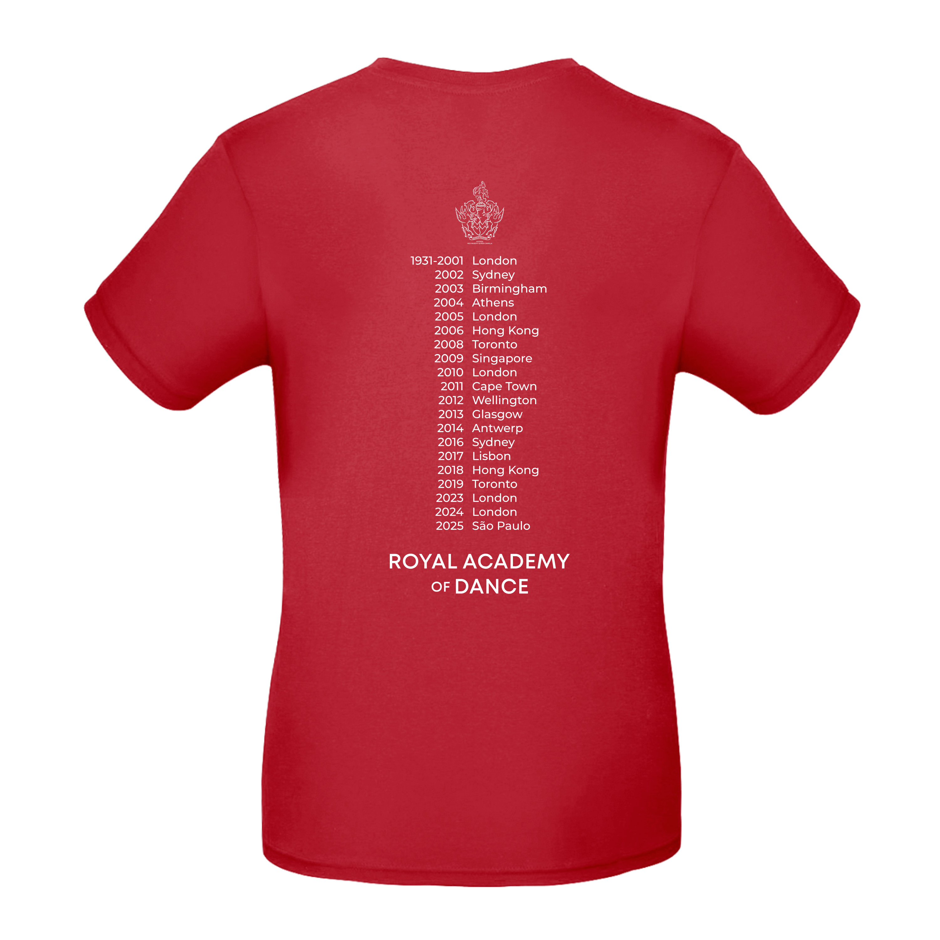 Fonteyn T-shirt 2025 Red