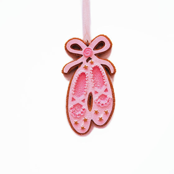 Gingerbread Ballet Slippers