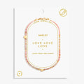 Happy Little Moments Love Anklet